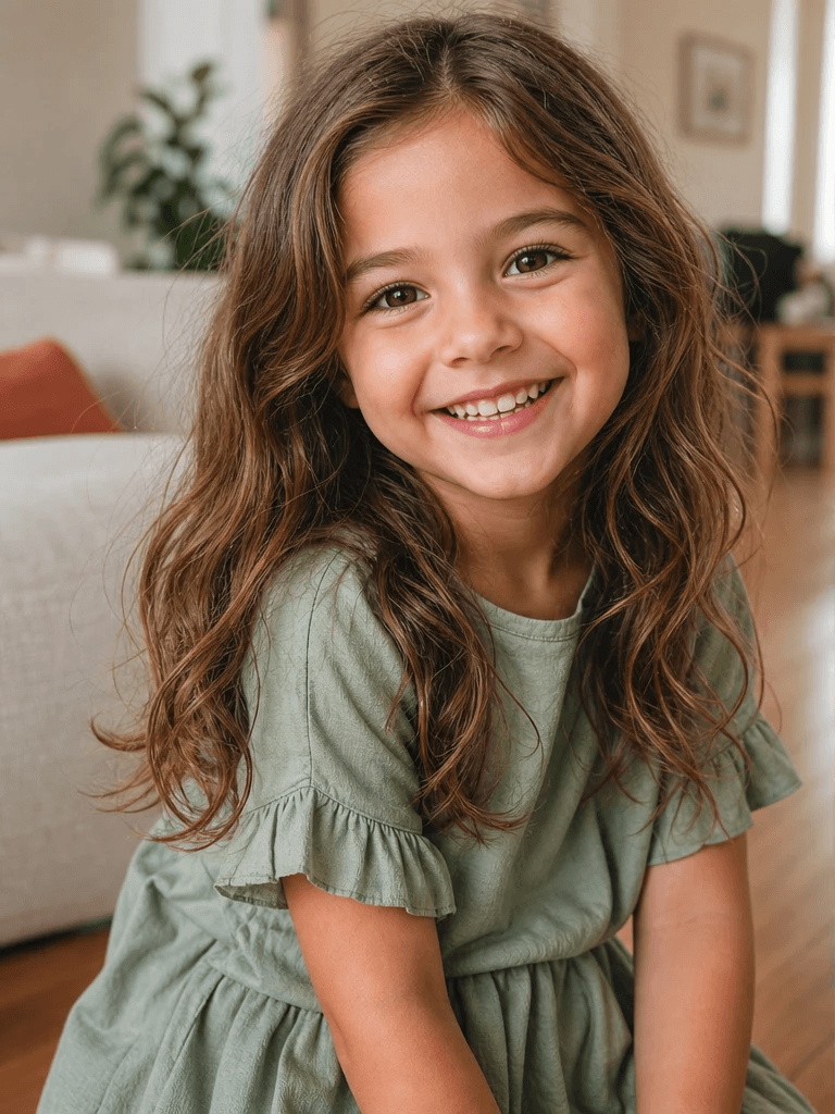 Photo of Emma, the sample child